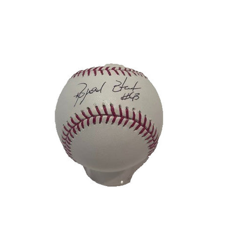 Rafael Betancourt Autographed Official Rawlings Baseball -- Cleveland Indians COA