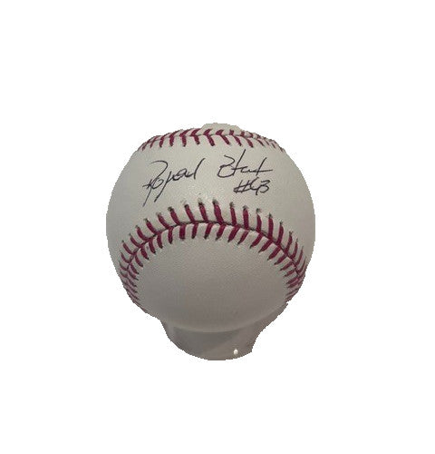 Rafael Betancourt Autographed Official Rawlings Baseball -- Cleveland Indians COA