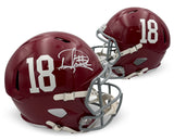 Derrick Henry Autographed Alabama Crimson Tide Full Size Replica Helmet Beckett