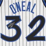 FRMD Shaquille O'Neal Magic Signed White 1993 Mitchell & Ness Authentic Jersey