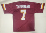 JOE THEISMANN AUTOGRAPHED SIGNED PRO STYLE XL JERSEY BECKETT QR
