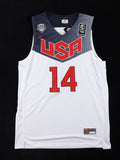 Anthony Davis Signed Team USA Jersey (JSA) 2012 Gold Medalist/ L A Lakers Center