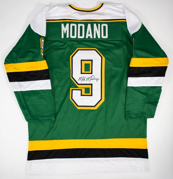 Mike Modano Signed Minnesota North Stars Jersey (JSA COA) 2014 NHL