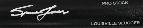 Spencer Jones Autographed Black Louisville Slugger Pro Baseball Bat - Fanatics