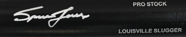 Spencer Jones Autographed Black Louisville Slugger Pro Baseball Bat - Fanatics