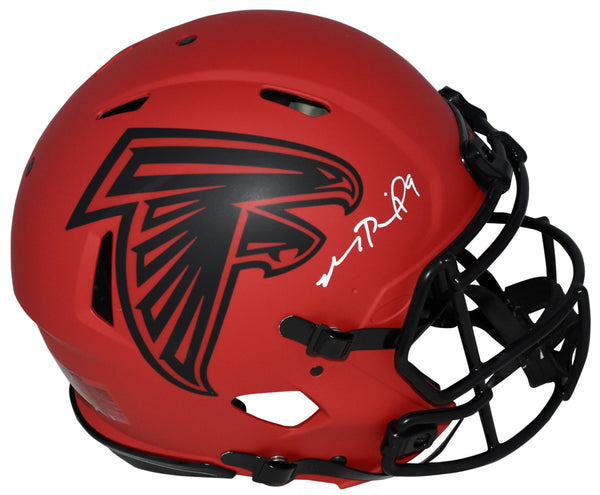 MICHAEL PENIX JR SIGNED ATLANTA FALCONS RAVE AUTHENTIC SPEED HELMET BECKETT