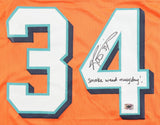Ricky Williams Signed Dolphins Jersey "Smoke Weed Everyday" (Wilder Side Sports)