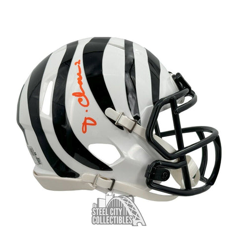 Ja'Marr Chase Autographed Cincinnati 2022 ALT Mini Football Helmet - Fanatics