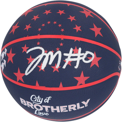 Autographed Tyrese Maxey 76ers Basketball Fanatics Authentic COA Item#13389377