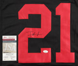 Frank Gore Signed San Francisco 49ers Color Rush Jersey (JSA COA) 5xPro Bowl R.B
