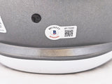 JOE NAMATH AUTOGRAPHED JETS FLASH GRAY FULL SIZE SPEED HELMET BECKETT 212597