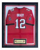 Tom Brady Signed Framed Tampa Bay Buccaneers Nike Game Replica Jersey Fanatics