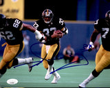 Merril Hoge Autographed 8x10 Photo Pittsburgh Steelers JSA