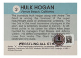 Hulk Hogan Signed Reprint 1982 Wrestling All Stars Card #2 BAS