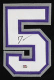 Jason Williams Authentic Signed Black Pro Style Jersey Autographed PSA/DNA 2