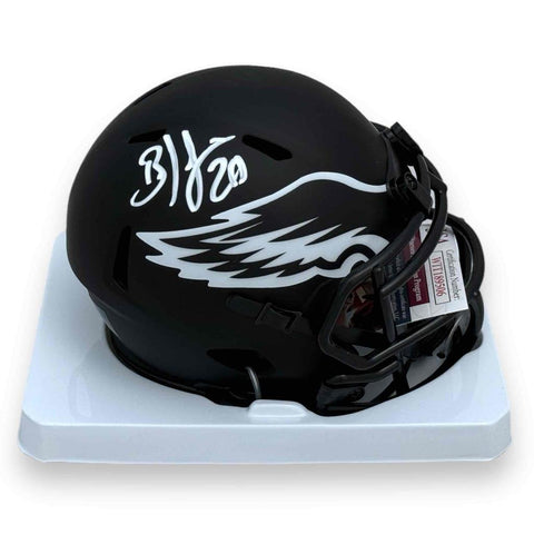 Eagles Brian Dawkins Autographed Signed Eclipse Speed Mini Helmet - Beckett