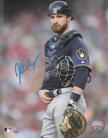 JONATHAN LUCROY - Milwaukee Brewers All Star Catcher - Signed 8x10 Photo #3 AUTO