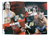 WWE Superstars (54) Rhodes, Kane, Sheamus, Mysterio Signed Official Program BAS