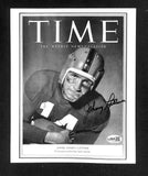 Johnny Lattner Signed/Autographed 8x10 Photo Notre Dame Heisman JSA 214278