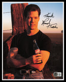 Randy Travis Autographed 8x10 Photo "Thank You" Coca-Cola Beckett QR #BM37766