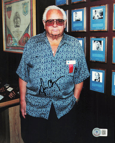 Don Chargin Autographed Signed 8x10 Photo Promoter Beckett BAS QR #BH29121