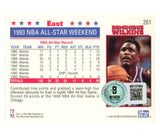 Dominique Wilkins Autographed 1993 NBA Hoops #261 Trading Card Beckett 54233