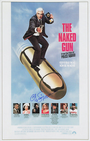 O.J. Simpson Signed The Naked Gun 11x17 Movie Poster