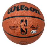 Dominique Wilkins Atlanta Hawks Signed NBA Wilson I/O Basketball HHR Insc BAS