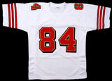 Brent Jones Signed San Francisco 49ers Jersey (Beckett) 3xSuper Bowl Champion TE