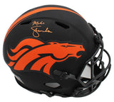 Mike Shanahan Signed Denver Broncos Speed Authentic Eclipse NFL Helmet
