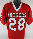 Duron Harmon Signed Rutgers Scarlet Knights Jersey (JSA COA) Patriots Safety