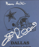 Cowboys (3) Smith, Irvin & Switzer Signed SB XXX Media Guide BAS #AE13402