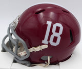 Brian Robinson Autographed Signed Alabama Mini Helmet Fanatics Holo #DQ16443614