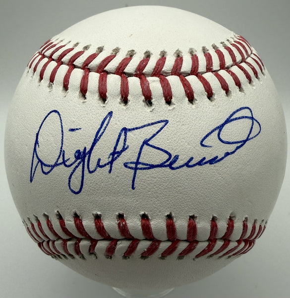 DWIGHT BERNARD Signed Official MLB Baseball - Milwaukee Brewers - AUTO - BAS