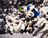 STEVE LARGENT AUTOGRAPHED FRAMED 16X20 PHOTO SEAHAWKS "HOF 95" MCS HOLO 212653