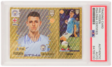 Phil Foden Signed 2018-19 Panini 365 Gold Foil Rookie Sticker - PSA Authentic