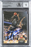 Magic Shaquille O'Neal Signed 1992 Stadium Club #201 RC Card Auto 10! BAS Slab