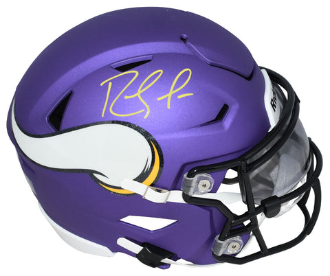 RANDY MOSS AUTOGRAPHED MINNESOTA VIKINGS SPEEDFLEX MIDI HELMET BECKETT