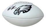 Brandon Graham Signed Philadelphia Eagles Logo Football JSA QR Hologram
