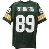 Dave Robinson Autographed Pro Style sz XL Green Jersey HOF Beckett Witness 51033
