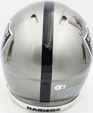 MARCUS ALLEN AUTOGRAPHED RAIDERS FLASH FULL SIZE AUTH HELMET HOF BECKETT 226396
