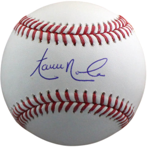 Aaron Nola Autographed Philadelphia Phillies OML Baseball Fanatics 54460