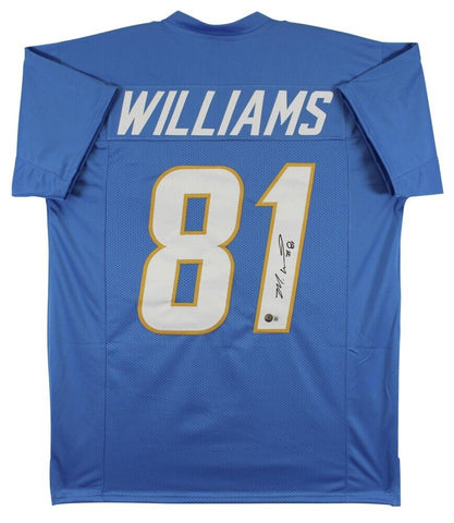 Mike Williams Signed Los Angeles Chargers Jersey (Beckett)