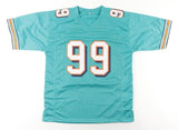 Jason Taylor Signed Miami Dolphins Jersey (Beckett) HOF Def. End Class of 2017