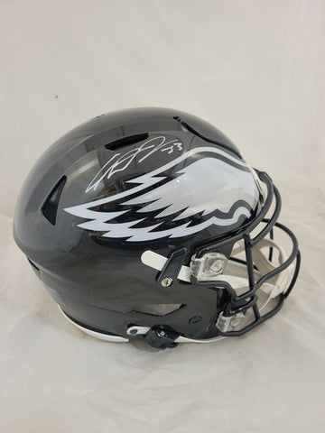 COOPER DEJEAN SIGNED PHILADELPHIA EAGLES ALT BLACK SPEEDFLEX HELMET FANATICS