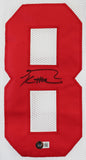 George Kittle Authentic Signed White Pro Style Jersey BAS Witnessed