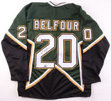 Ed Belfour Signed Dallas Stars Jersey (JSA) 1999 Stanley Cup Champion Goalie