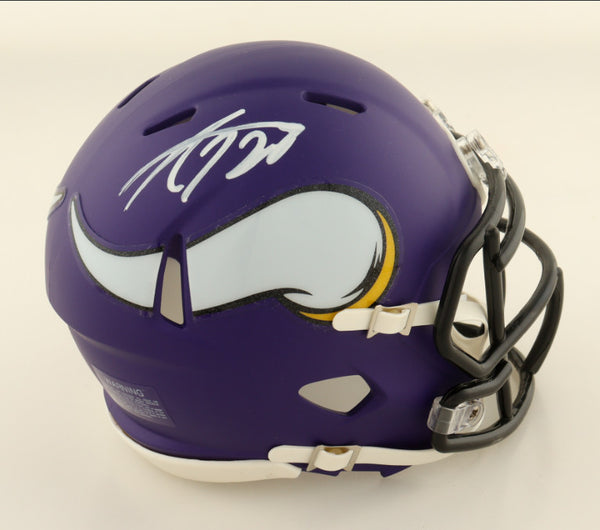 Adrian Peterson Signed Minnesota Vikings Speed Mini Helmet - JSA Authentication