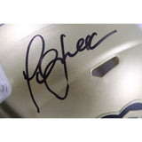 Deion Sanders Sapp Faulk Signed Colorado Buffaloes Mini Helmet Beckett 50783