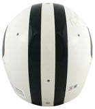 Jets Joe Namath "Broadway" Signed Vintage Full Size Proline Helmet BAS #BF19964